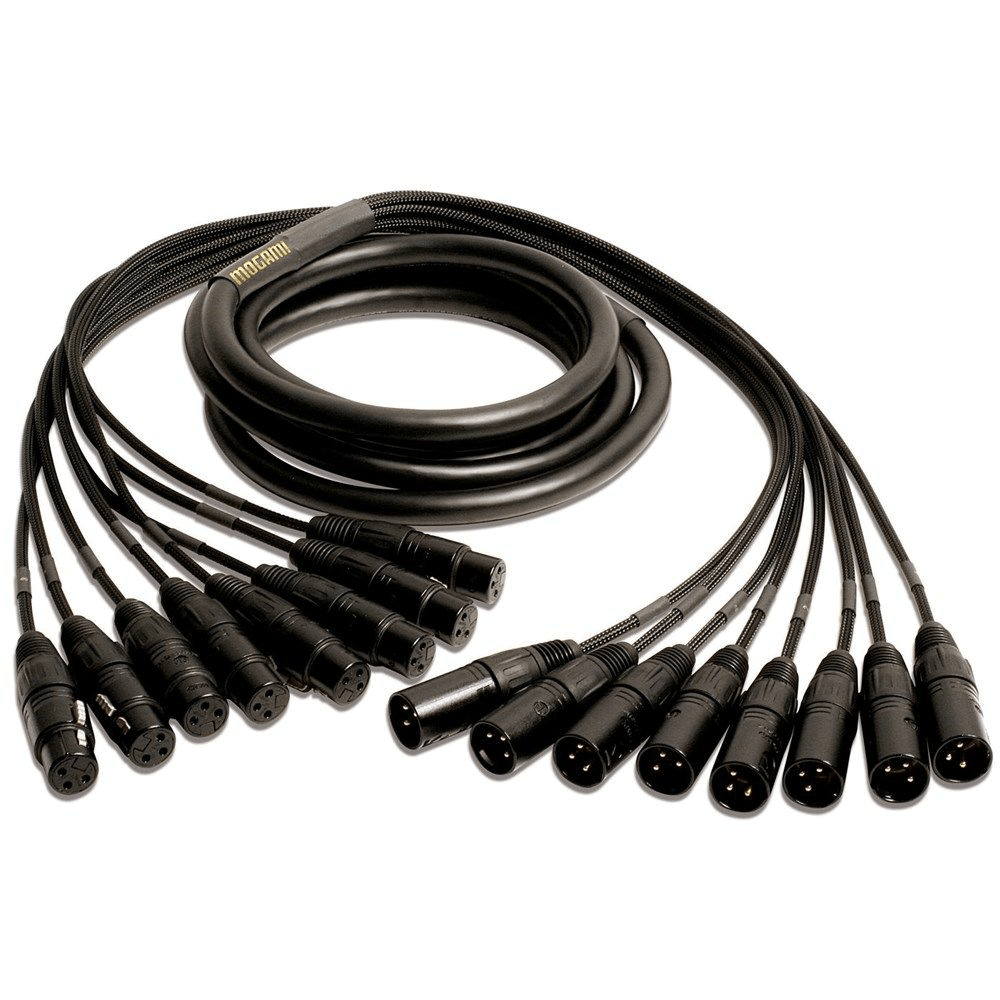 10FT Mogami 8 x MXLR to 8 x FXLR Cable - High - Quality Audio Connection - MOGAMI