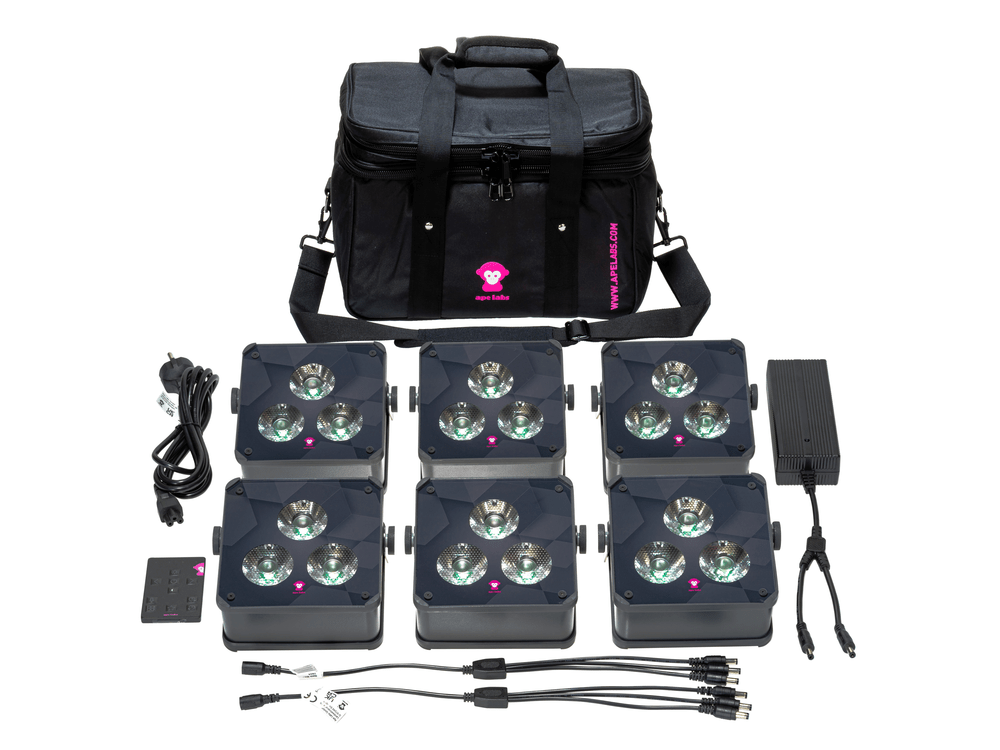 Ape Labs Apelight Maxi V2 Soft Bag 6 Pack Grey - APELABS