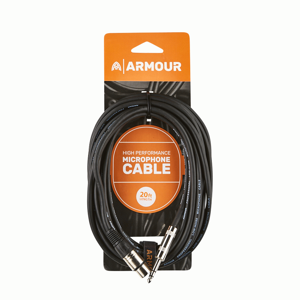 Armour CJP20 HP CAN/JACK 20 Foot Lead - ARMOUR