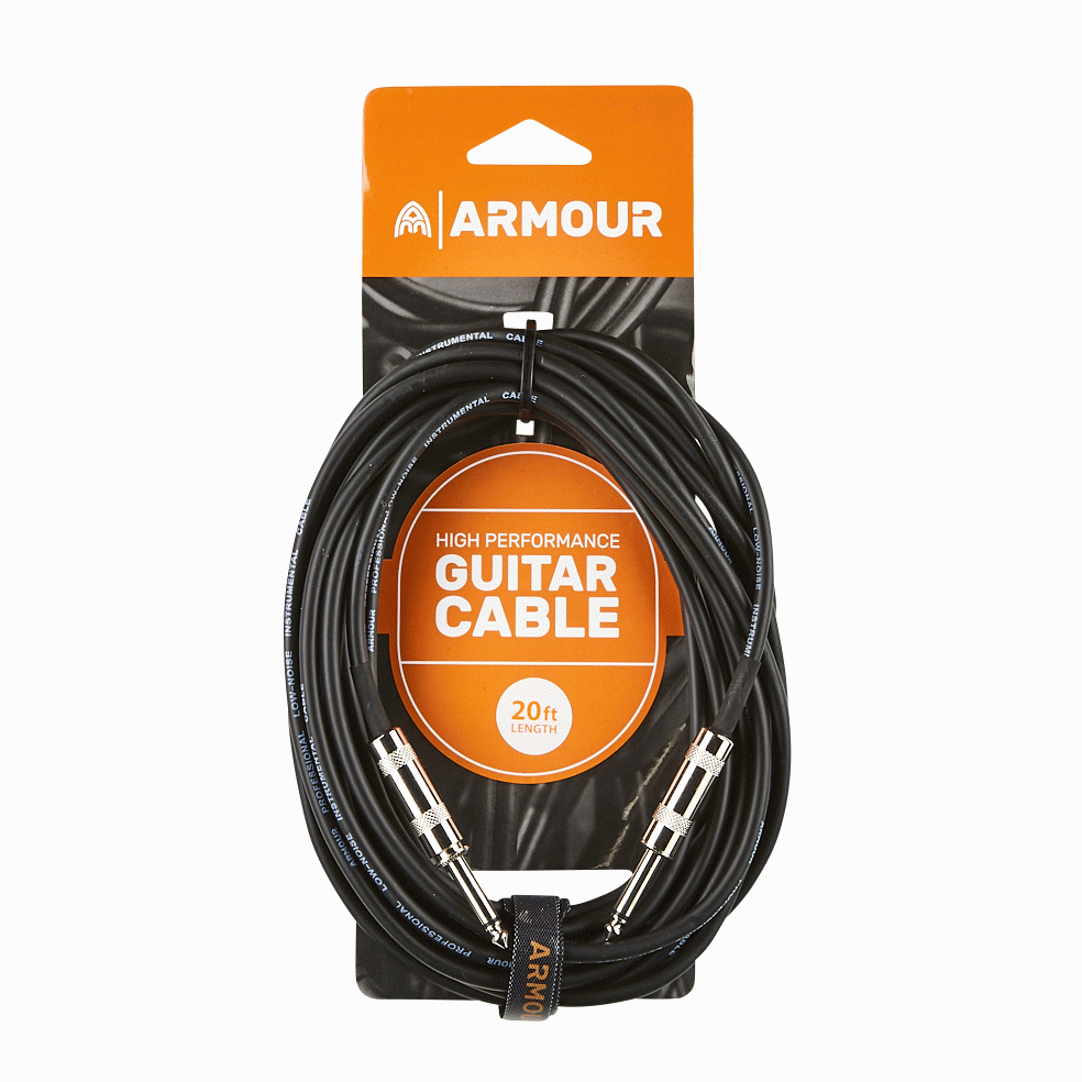 Armour GS20 Guitar 20 Foot Lead - ARMOUR