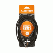 Armour GW10B Guitar 10 Foot Woven Black - ARMOUR