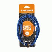 Armour GW10P Guitar 10 Foot Woven Blue Python - ARMOUR