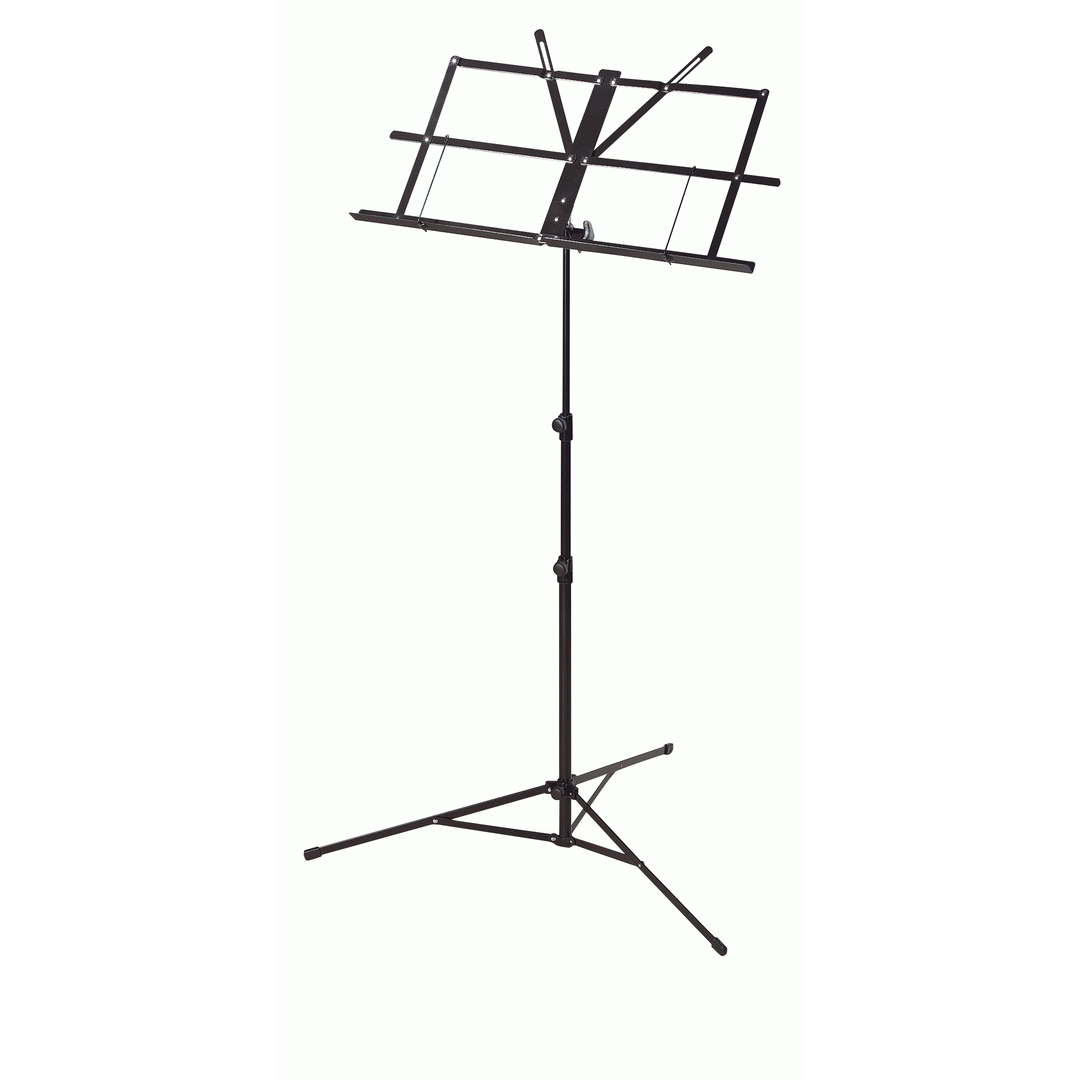 Armour MS3127BK Music Stand with Bag in Black - ARMOUR