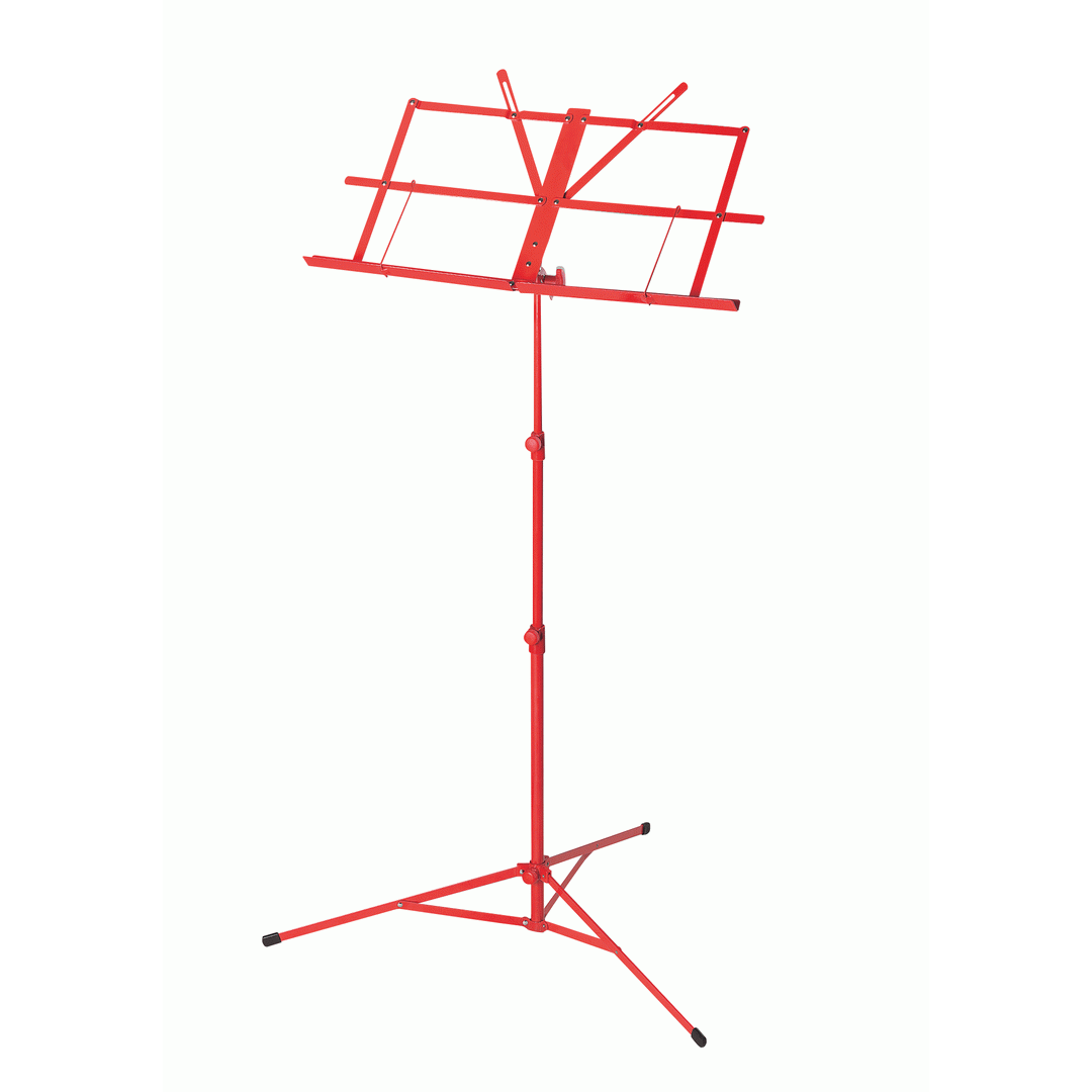 Armour MS3127R Music Stand with Bag in Red - ARMOUR