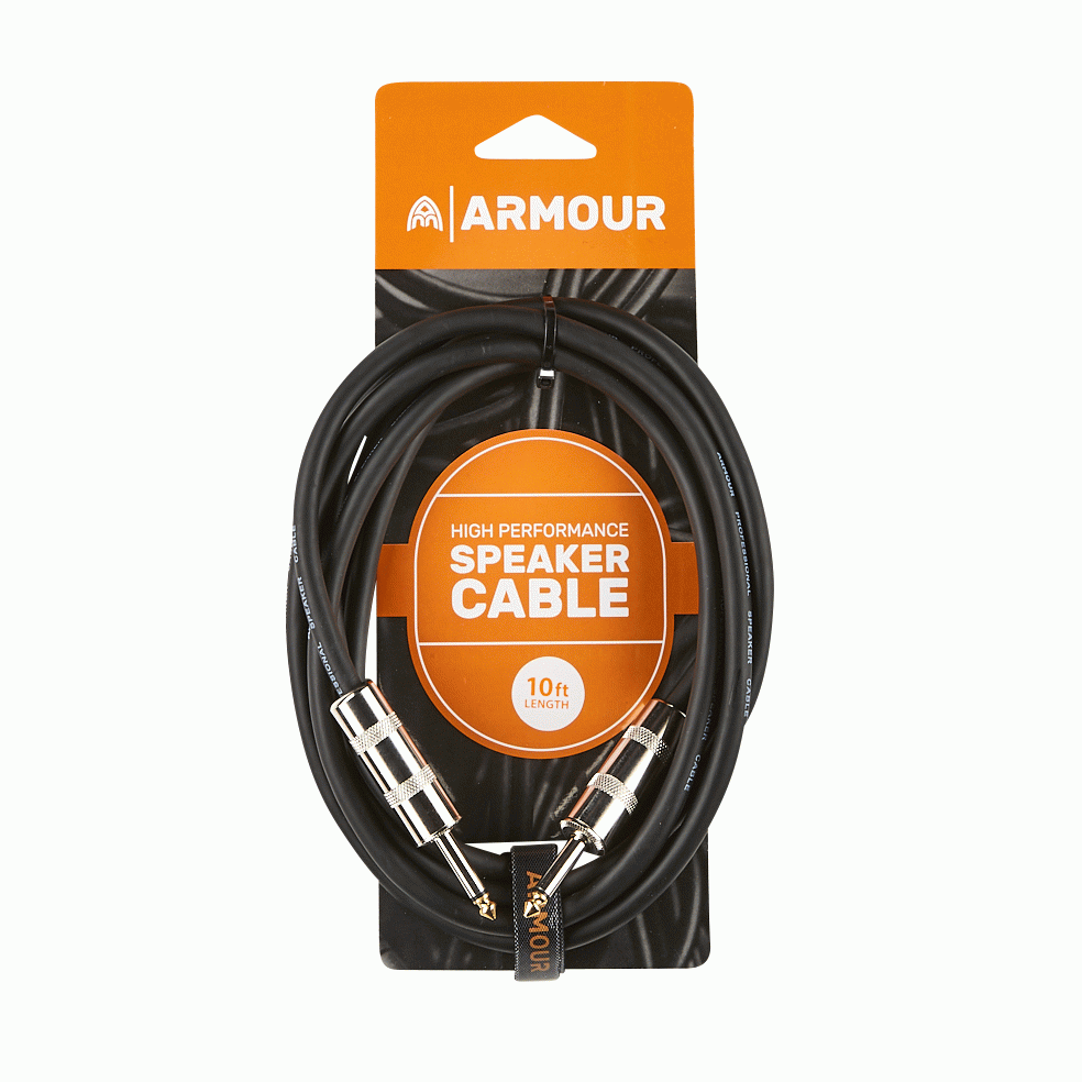 Armour SJP10 HP JACK 10 Foot Speaker Cable - ARMOUR