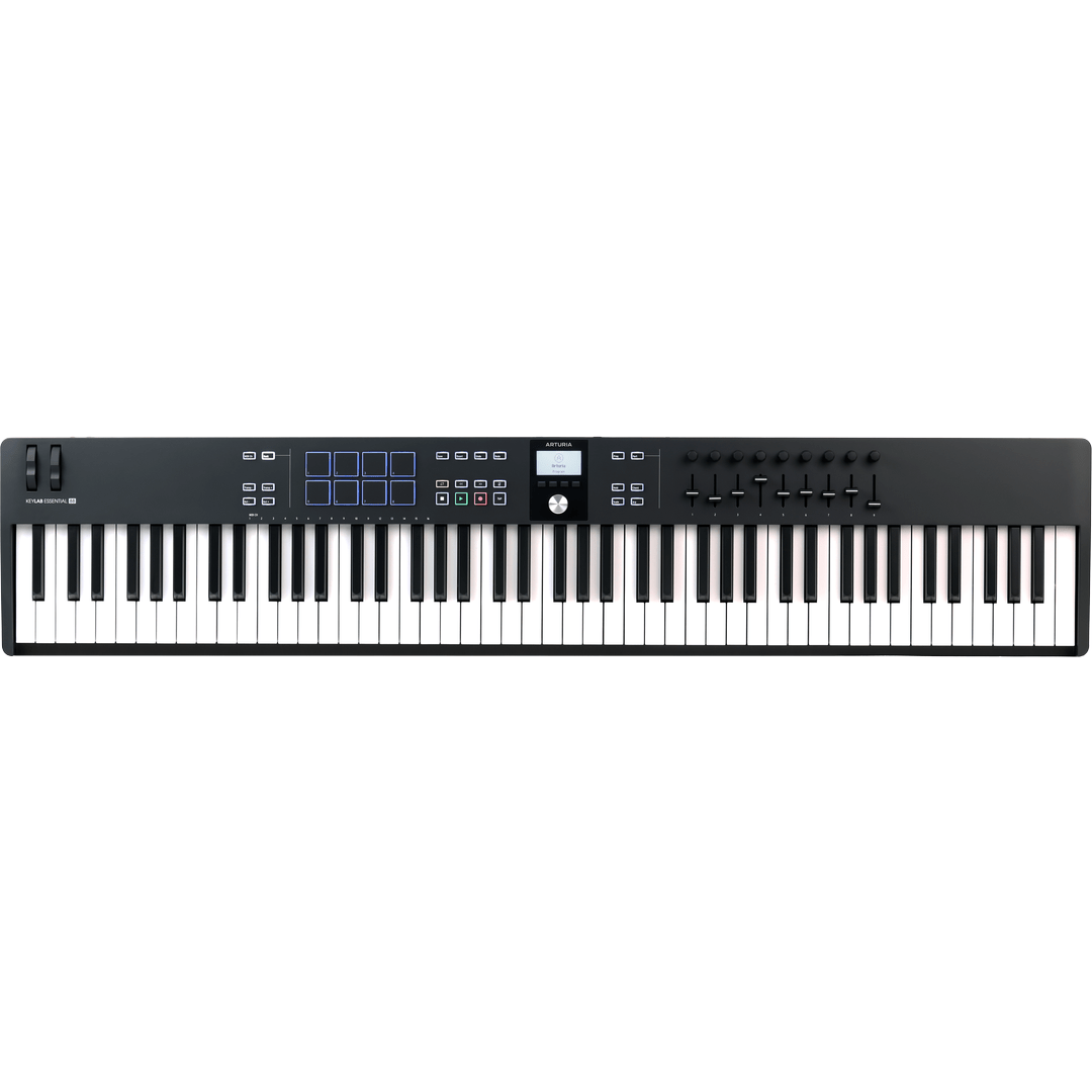 ARTURIA KEYLAB ESSENTIAL 3 88 KEY CONTROLLER BLACK - ARTURIA