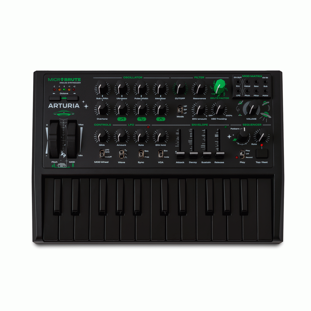 ARTURIA MICROBRUTE UFO LIMITED EDITION 25 KEY ANALOG SYNTH - ARTURIA