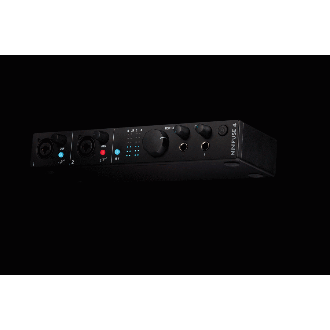 ARTURIA MINIFUSE 4 4 IN/4 OUT USB 2 INTERFACE BLK - ARTURIA