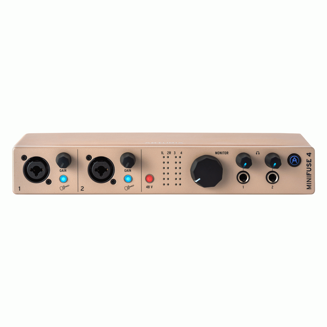 ARTURIA MINIFUSE 4 USB INTERFACE CHAMPAGNE - ARTURIA