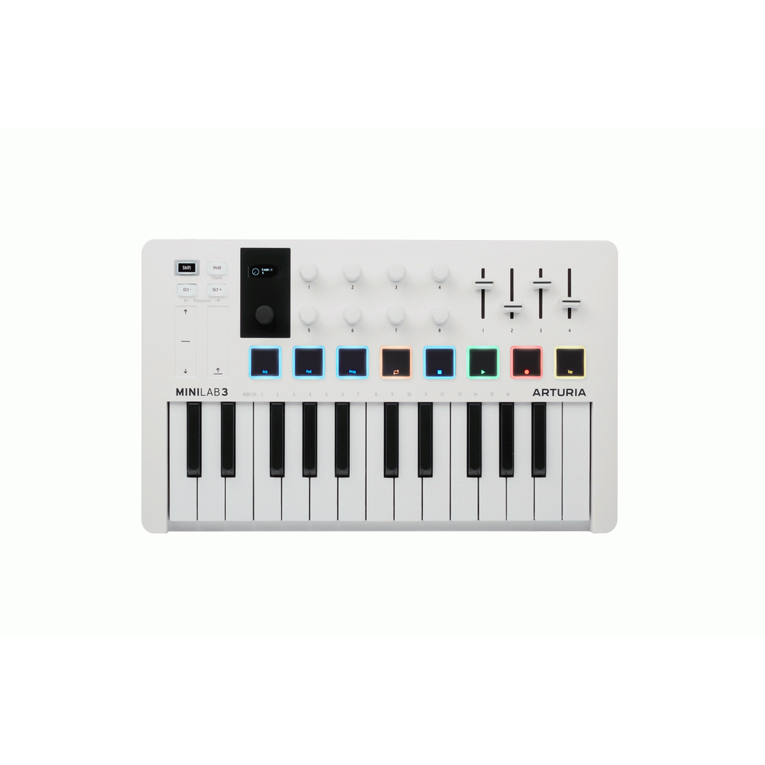 ARTURIA MINILAB 3 25 NOTE KEYBOARD WHITE - ARTURIA