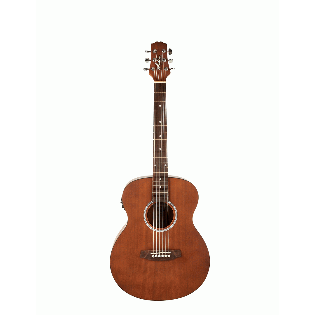 Ashton JJR20EQ MS Junior Jumbo Acoustic Guitar with EQ - ASHTON