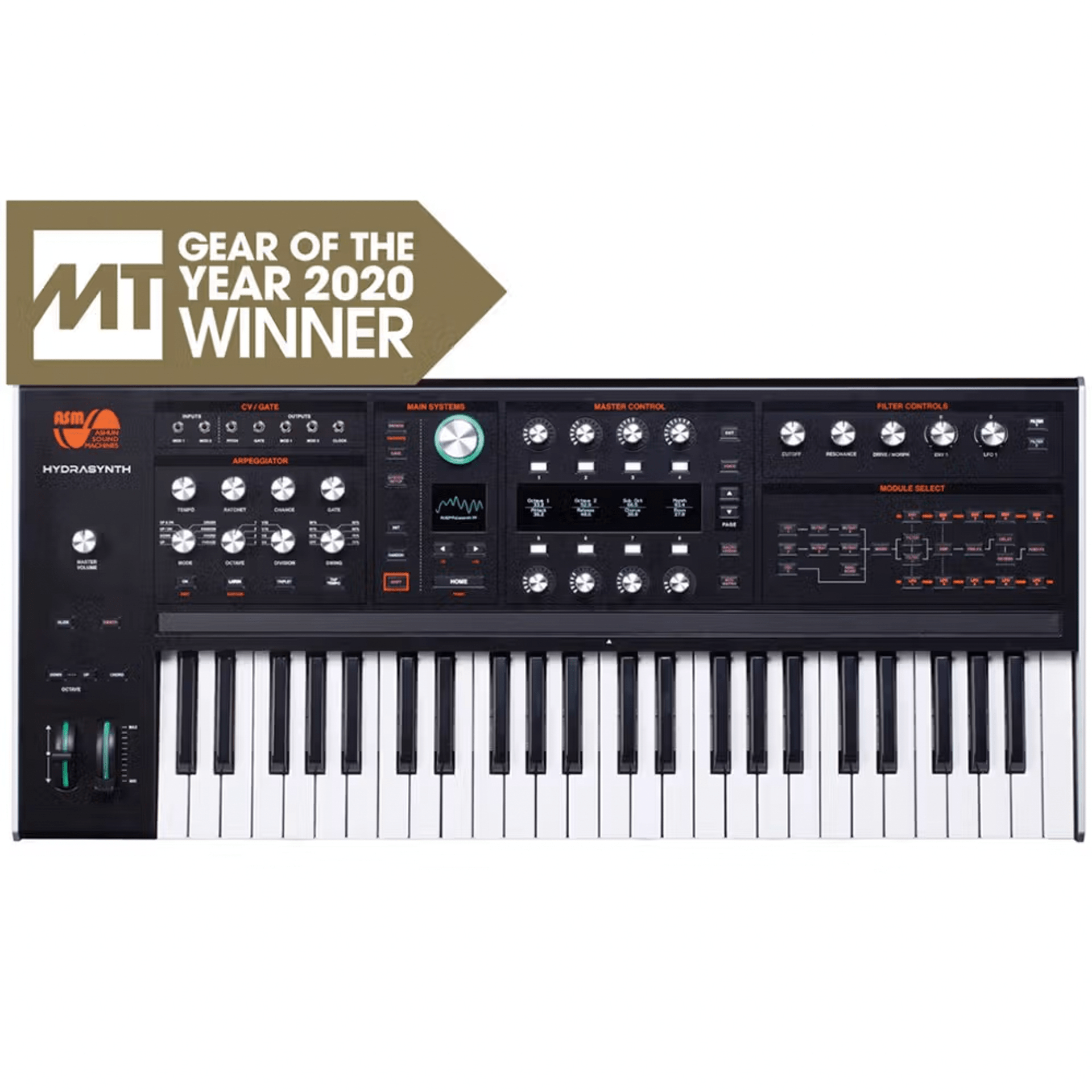 ASM Hydrasynth Digital Wave Morphing Keyboard Synthesiser w/ Polyphonic Aftertouch - ASM