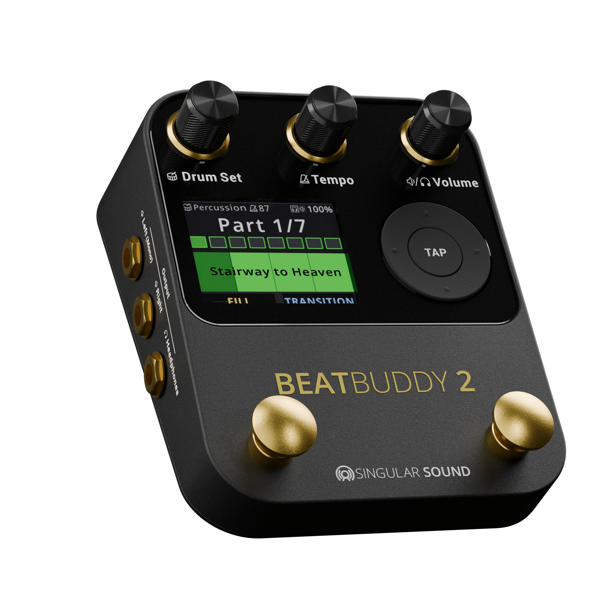 Beat Buddy 2 - SINGULAR SOUND BEATBUDDY 2 DRUM MACHINE PEDAL - SINGULAR SOUND