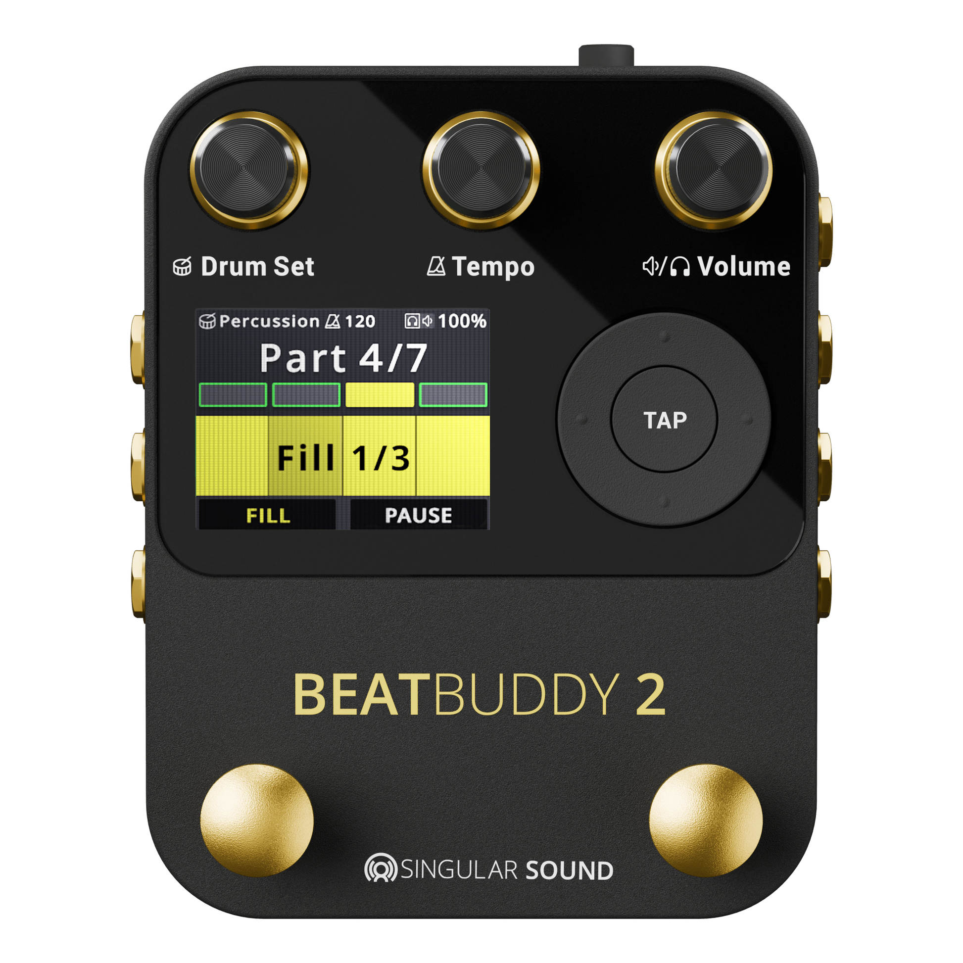 Beat Buddy 2 - SINGULAR SOUND BEATBUDDY 2 DRUM MACHINE PEDAL - SINGULAR SOUND