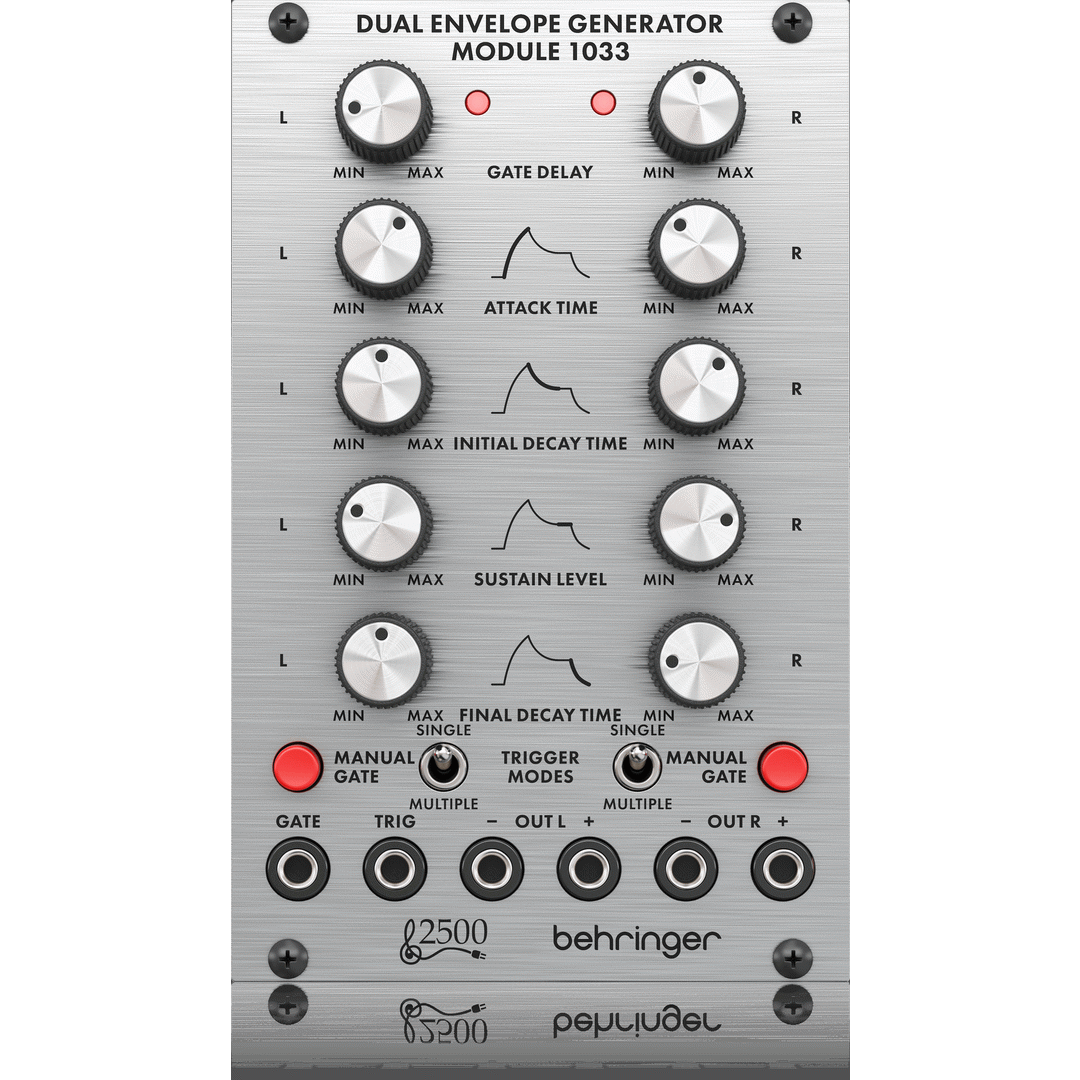 BEHRINGER 1033 DUAL ENVELOPE GENERATOR MODULE - BEHRINGER
