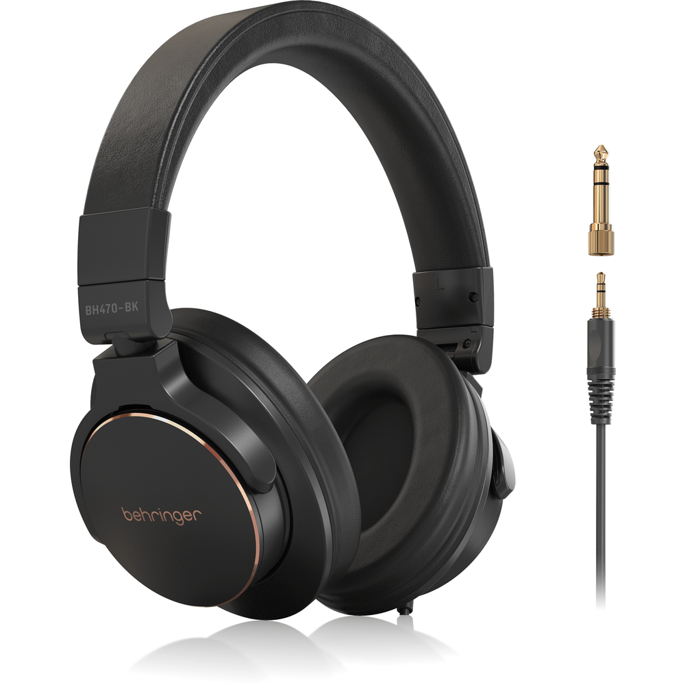 BEHRINGER BH470 - BK STUDIO MONITORING HEADPHONES - BEHRINGER