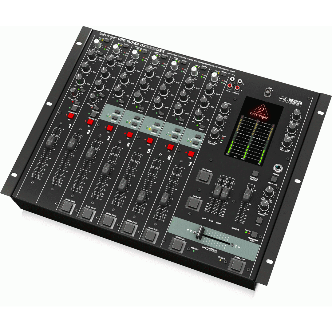 Behringer DX2000USB Pro DJ Mixer - BEHRINGER
