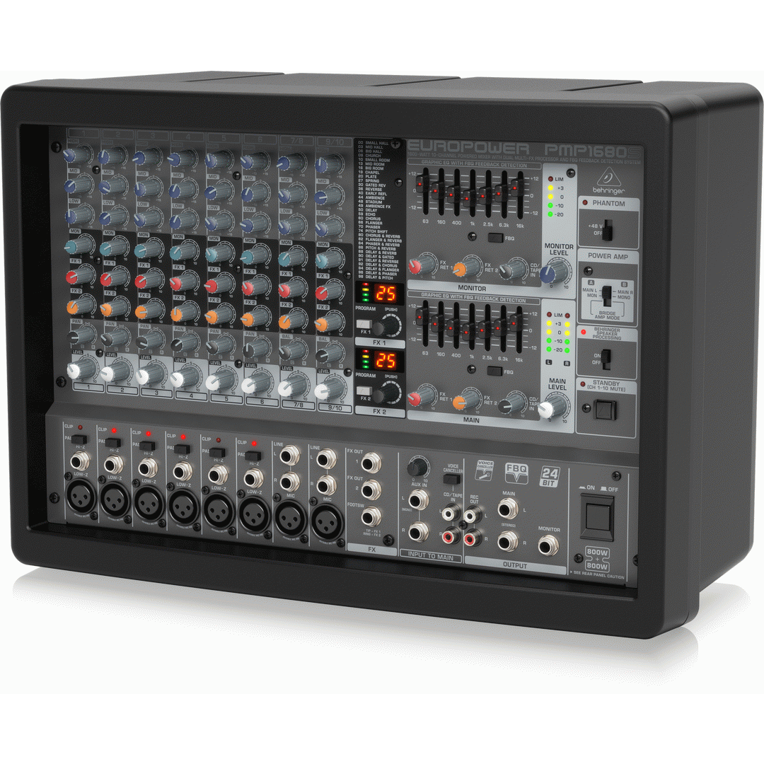 Behringer Europower PMP1680S Powered Mixer - BEHRINGER