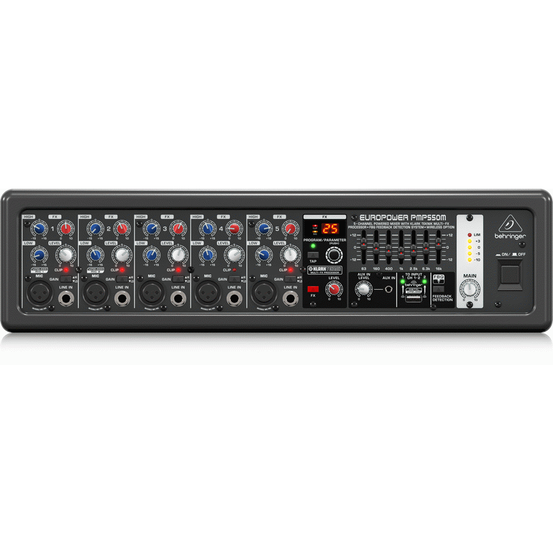 Behringer Europower PMP550M Powered Mixer - BEHRINGER