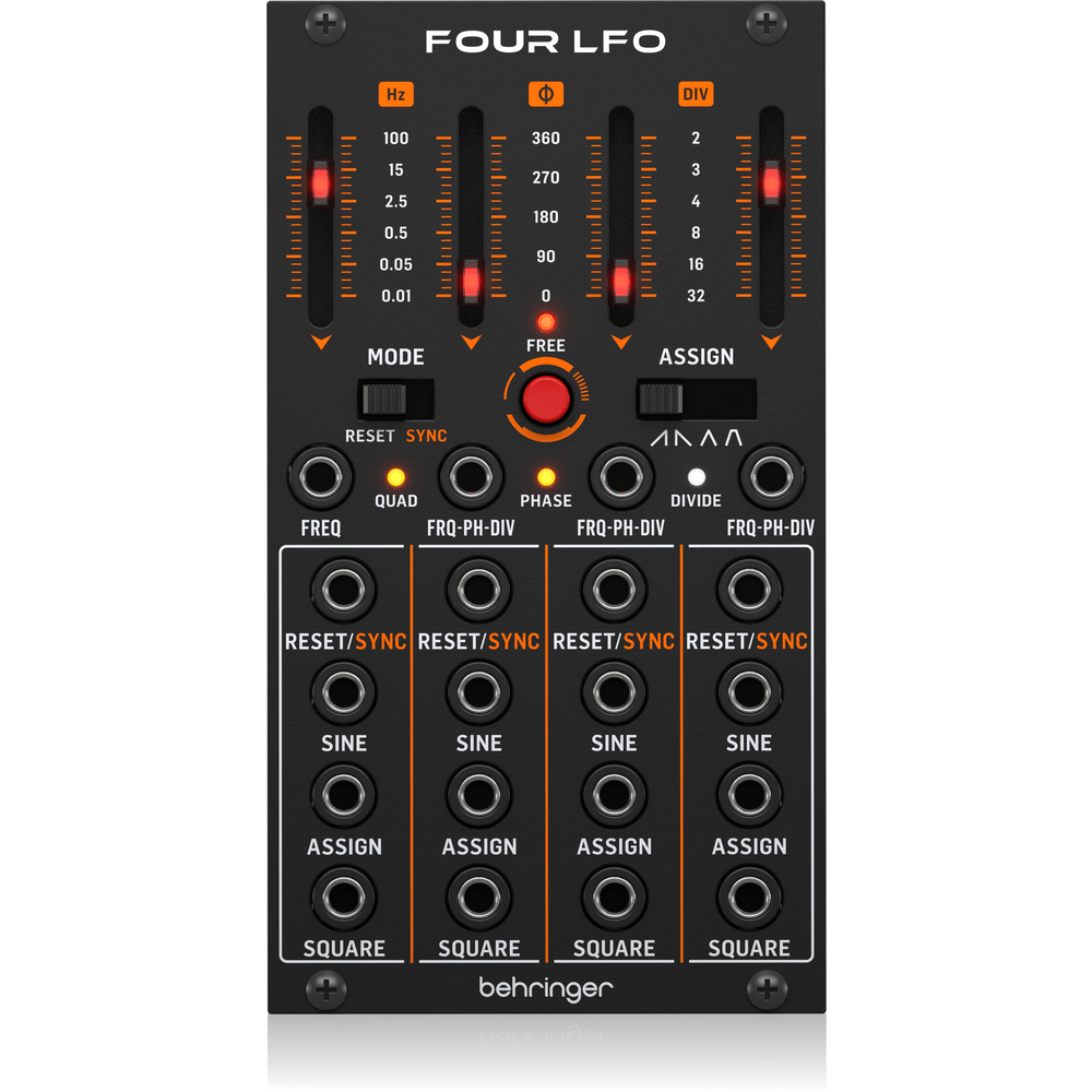 BEHRINGER FOUR LFO EURORACK MODULE - BEHRINGER