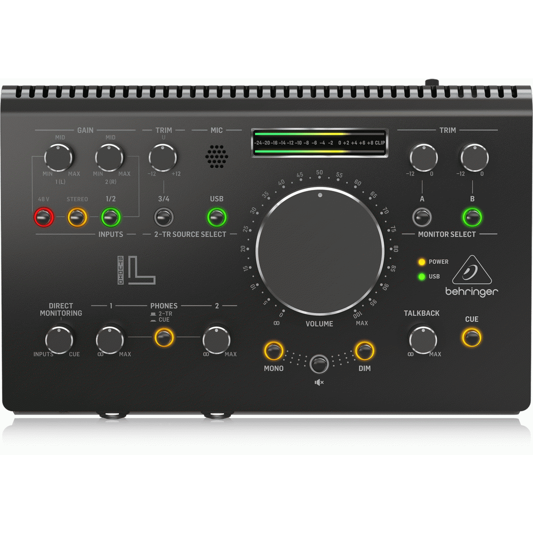 BEHRINGER STUDIO L USB INTERFACE W/ MON CONTROL - BEHRINGER