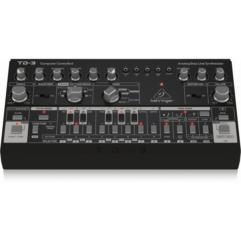 BEHRINGER TD3 BK ANALOG BASS LINE SYNTH - BEHRINGER