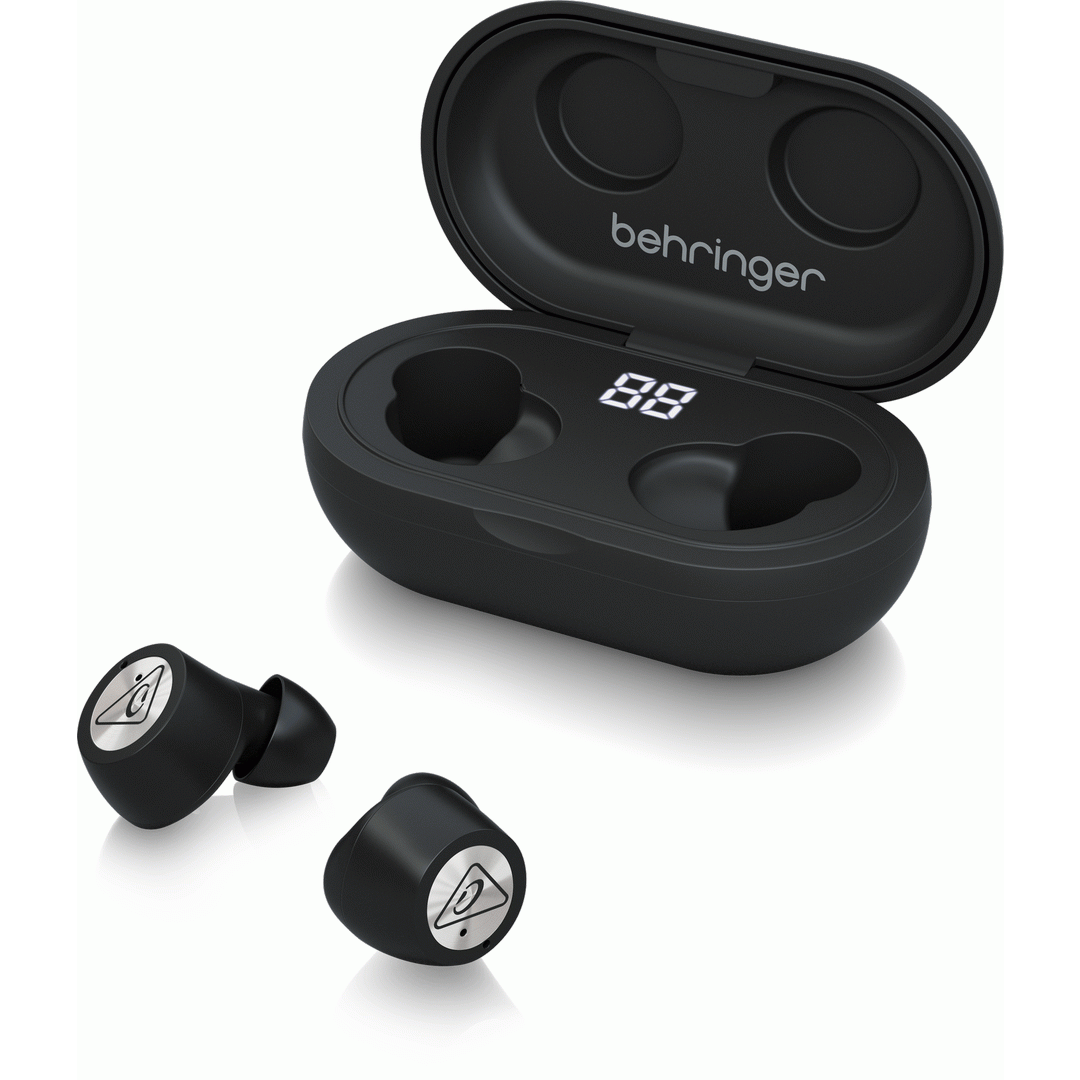 BEHRINGER TRUE BUDS AUDIOPHILE BLUETOOTH HEADPHONES - BEHRINGER