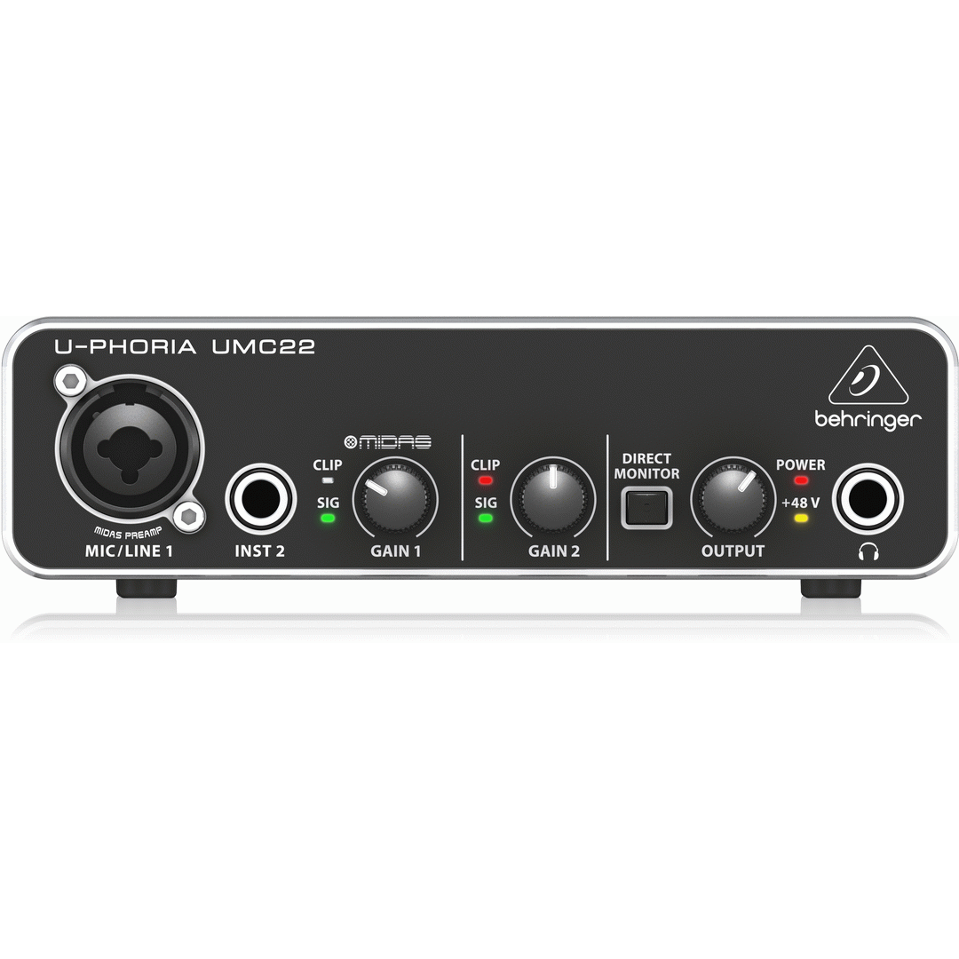 BEHRINGER U - PHORIA UMC22 INTERFACE (10 PER CARTON) - BEHRINGER