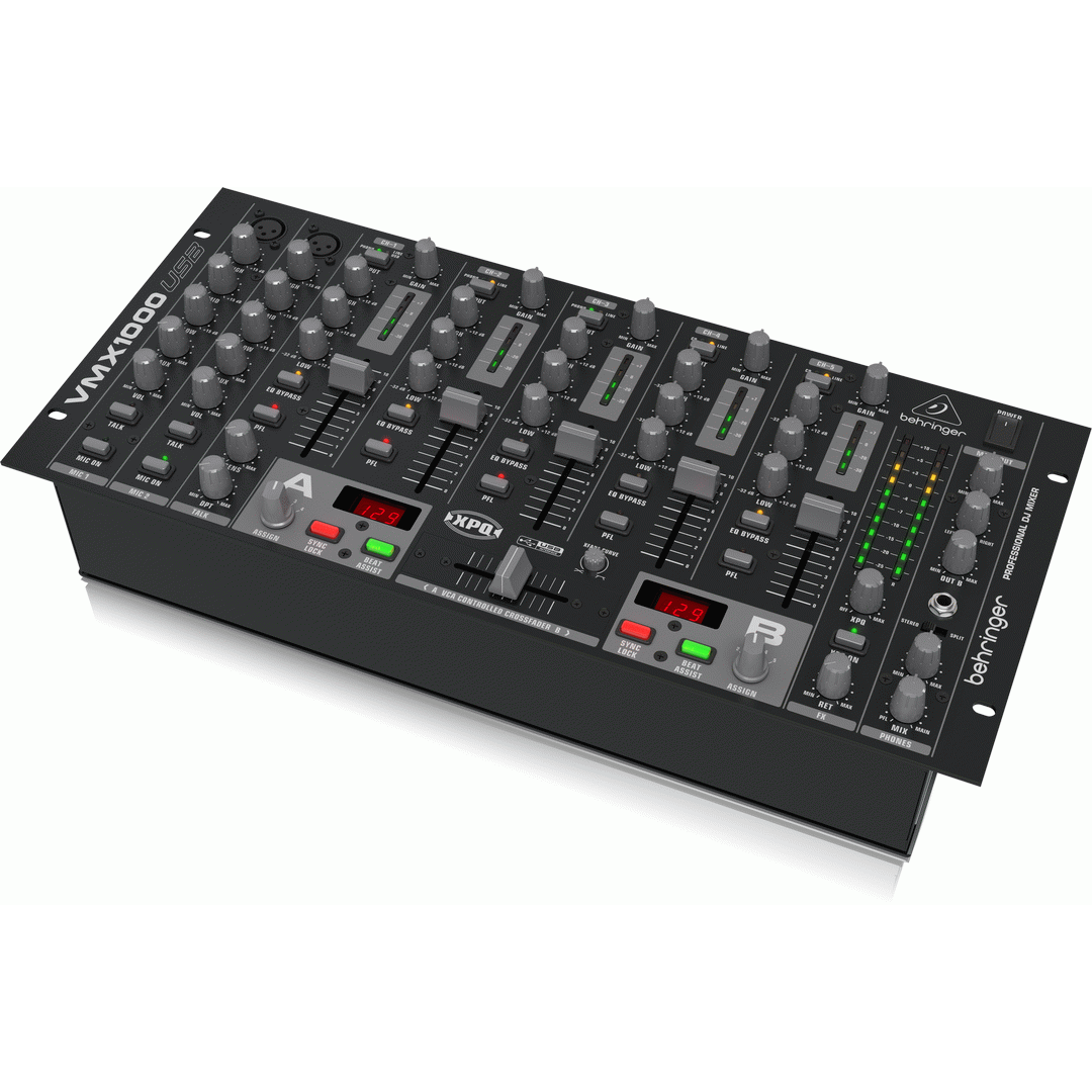 Behringer VMX1000USB Pro DJ Mixer - BEHRINGER