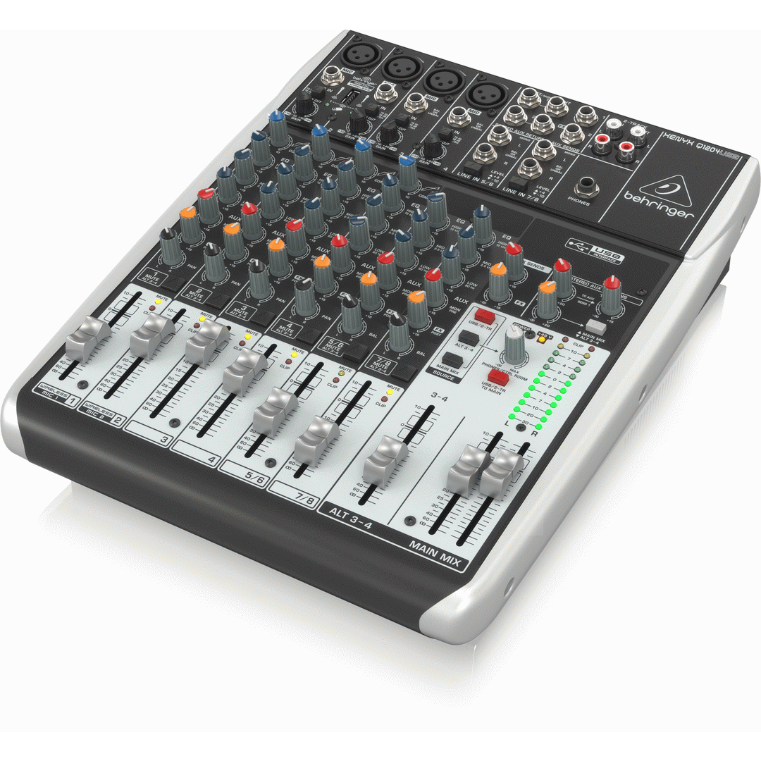 Behringer XENYX Q1204USB Mixer - BEHRINGER