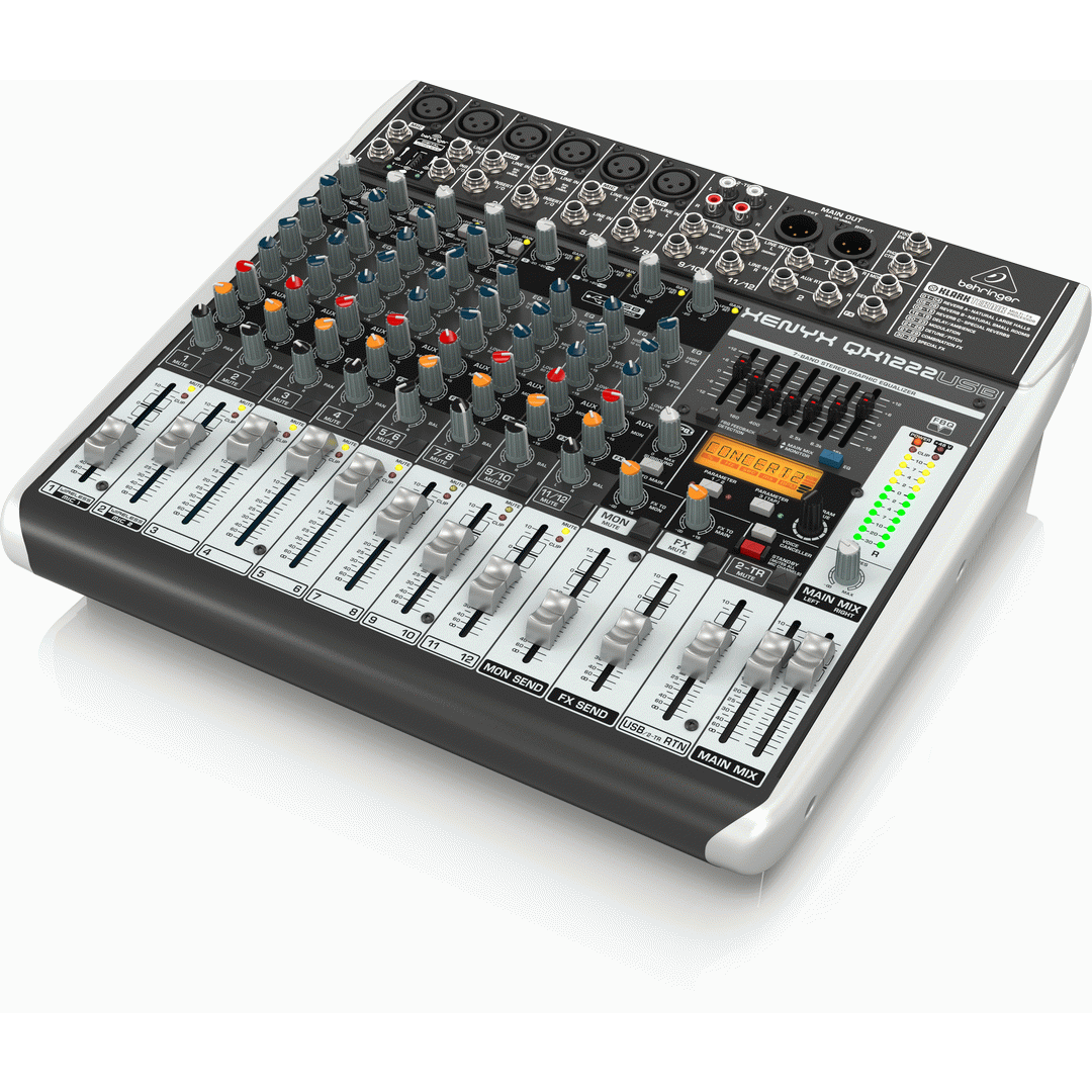 Behringer XENYX QX1222USB Mixer - BEHRINGER