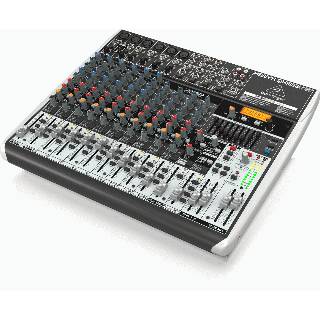 Behringer XENYX QX1832USB Mixer - BEHRINGER