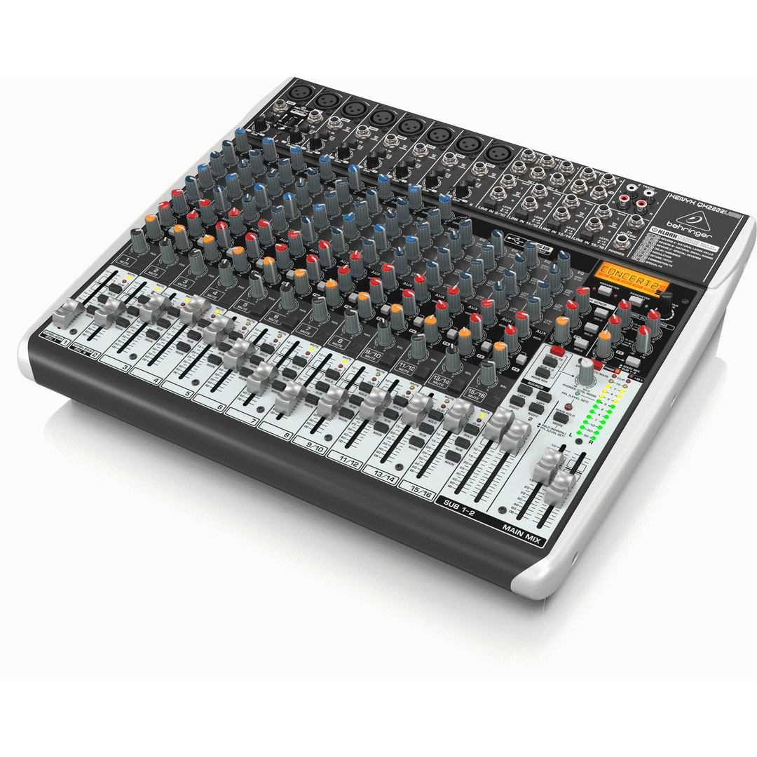 Behringer XENYX QX2222USB Mixer - BEHRINGER