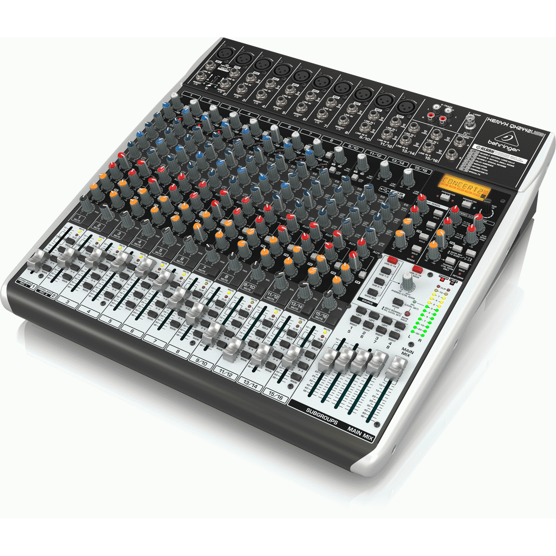 Behringer XENYX QX2442USB Mixer - BEHRINGER