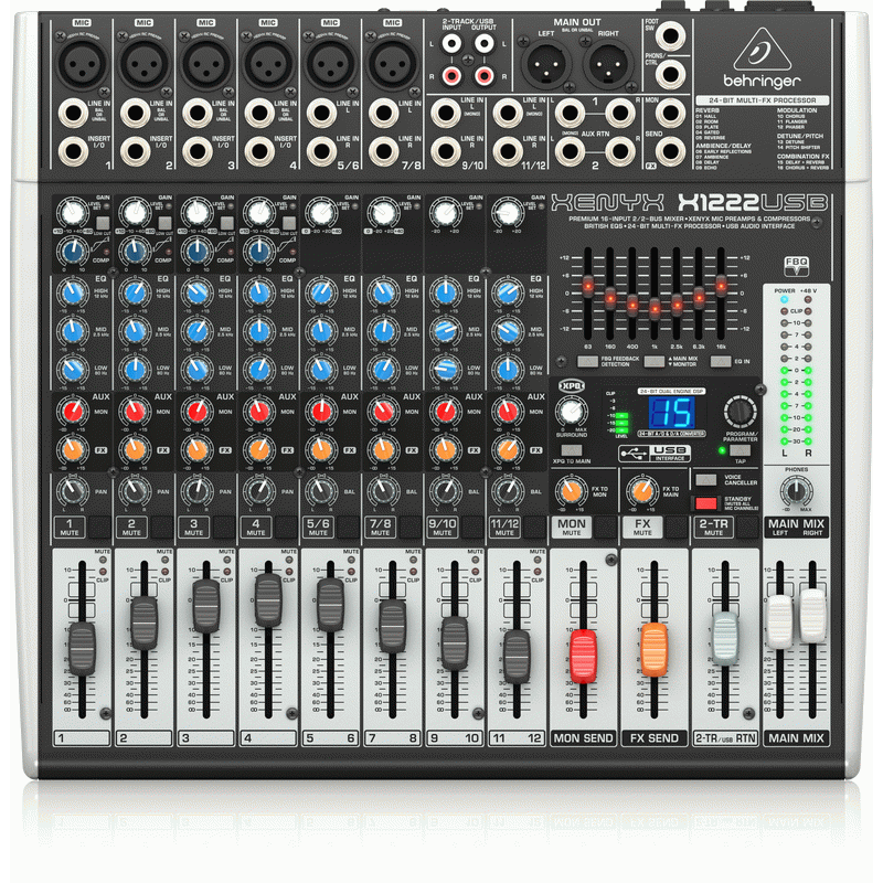 Behringer XENYX X1222Usb Mixer - BEHRINGER
