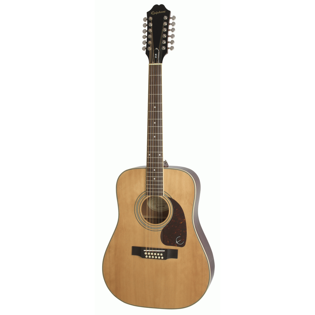 EPIPHONE SONGMAKER DR212 12STRING NATURAL - EPIPHONE