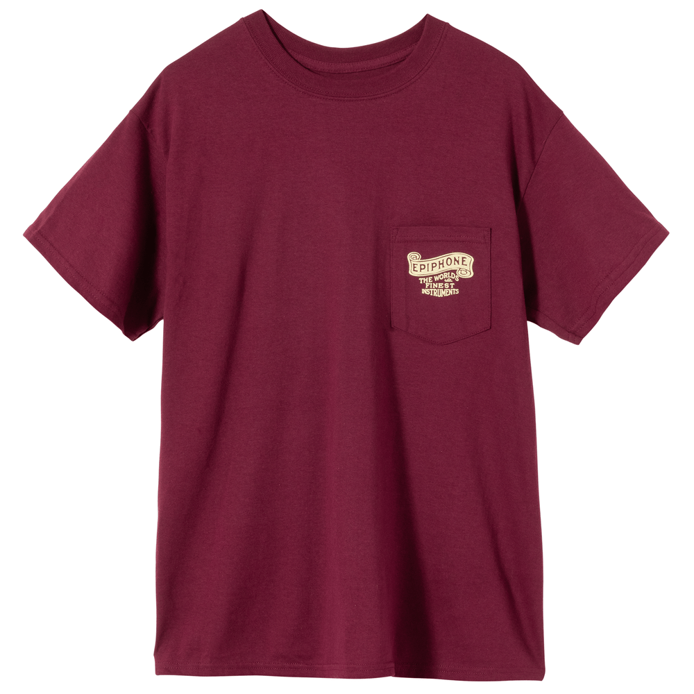 EPIPHONE THE HOUSE OF STATHOPOULO TEE MAROON? XL - EPIPHONE