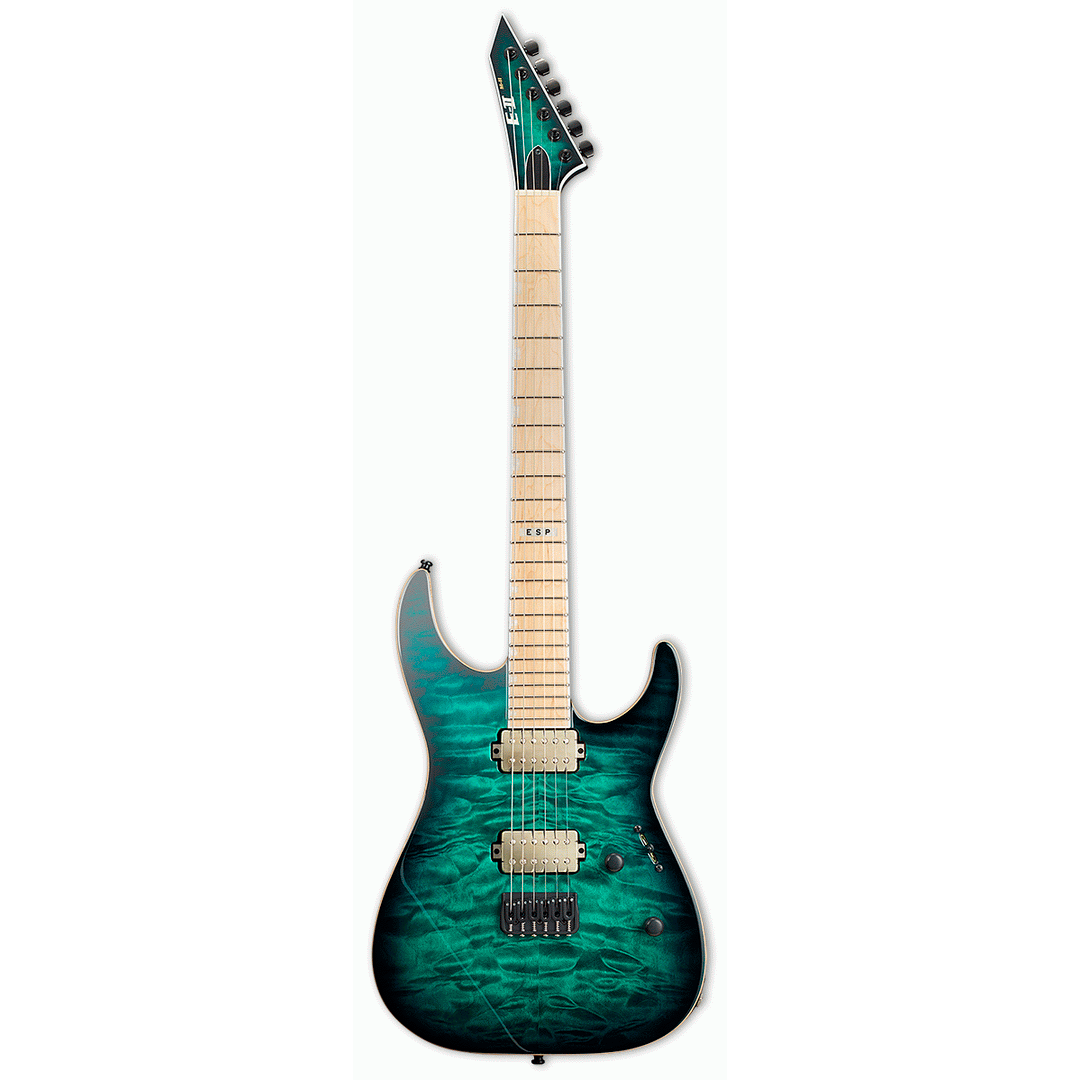 ESP E - 2 M2 QUILT MAPLE NT DARK TURQ BURST - ESP