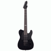 ESP E - 2 TB - 7 7 STRING BARITONE BLACK SATIN - ESP