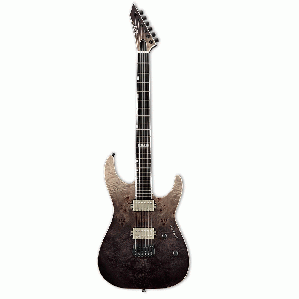 ESP E - II M II BLACK NATURAL FADE BARE KNUCKLE - ESP