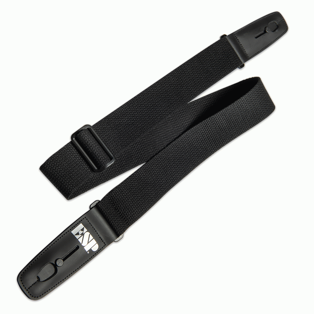ESP LOCK IT STRAP 2'' WOVEN COTTON BLACK - ESP