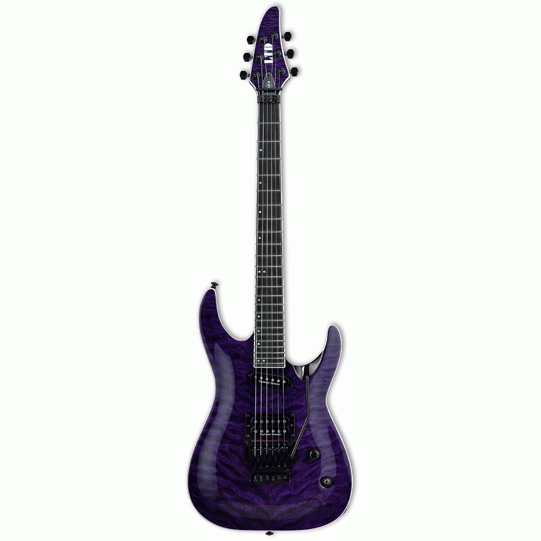 ESP LTD ANDY LARCOQUE ALR - II SEE THRU PURPLE - ESP