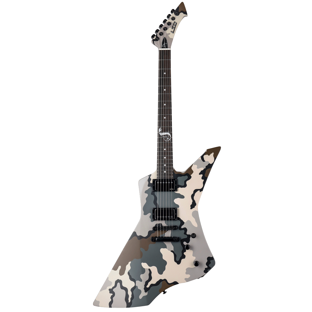 ESP LTD JAMES HETFIELD SNAKEBYTE IN CAMO - ESP