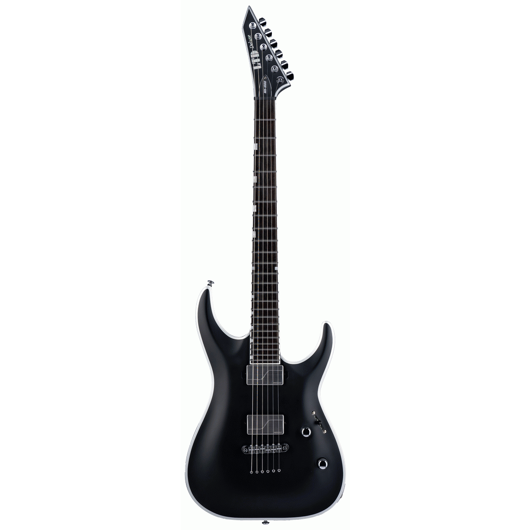 ESP LTD MH - 1000NT BOLD BINDING BLACK STATIN GUITAR - ESP