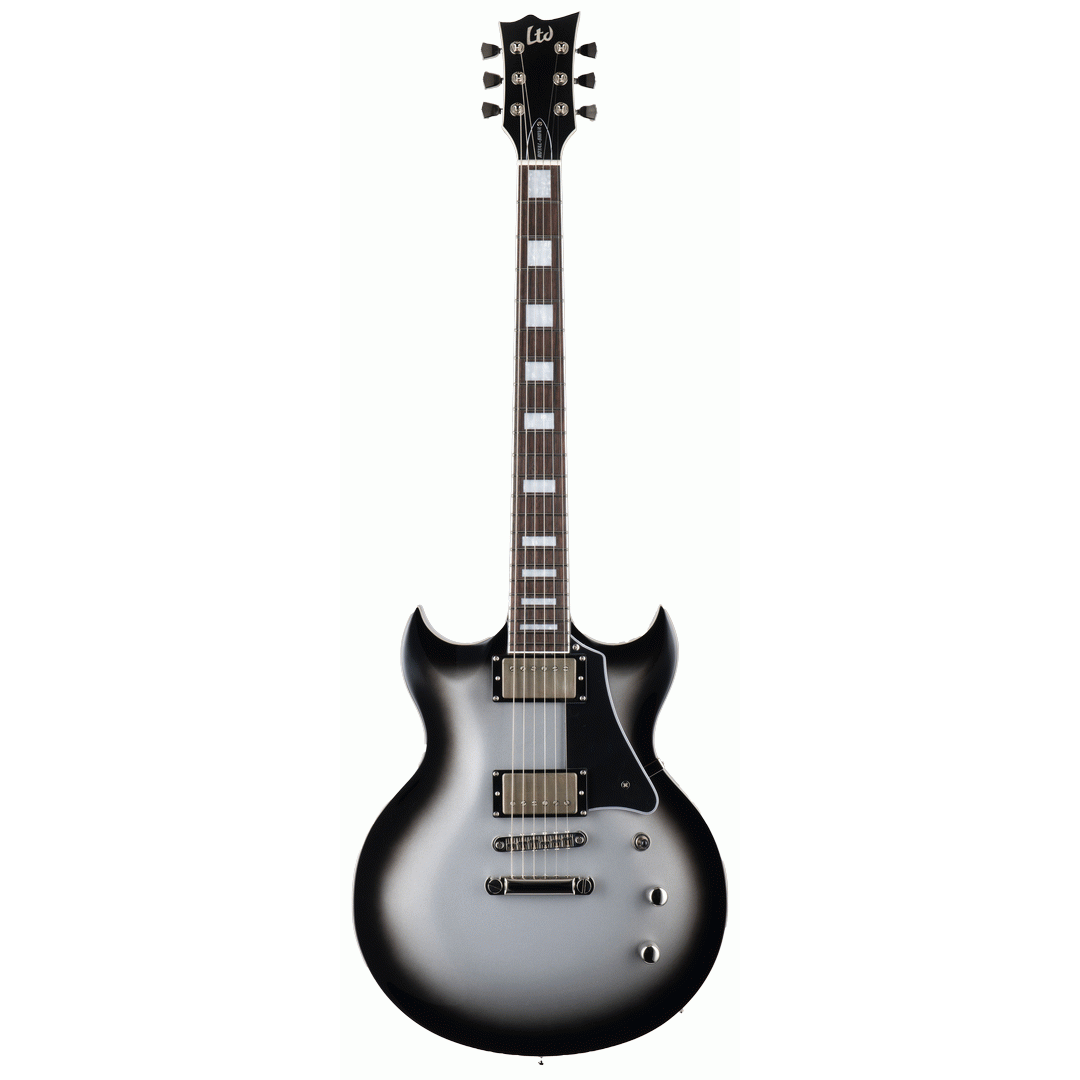 ESP LTD ROYAL SHIVA SILVER SUNBURST BILL KELLIHER - ESP