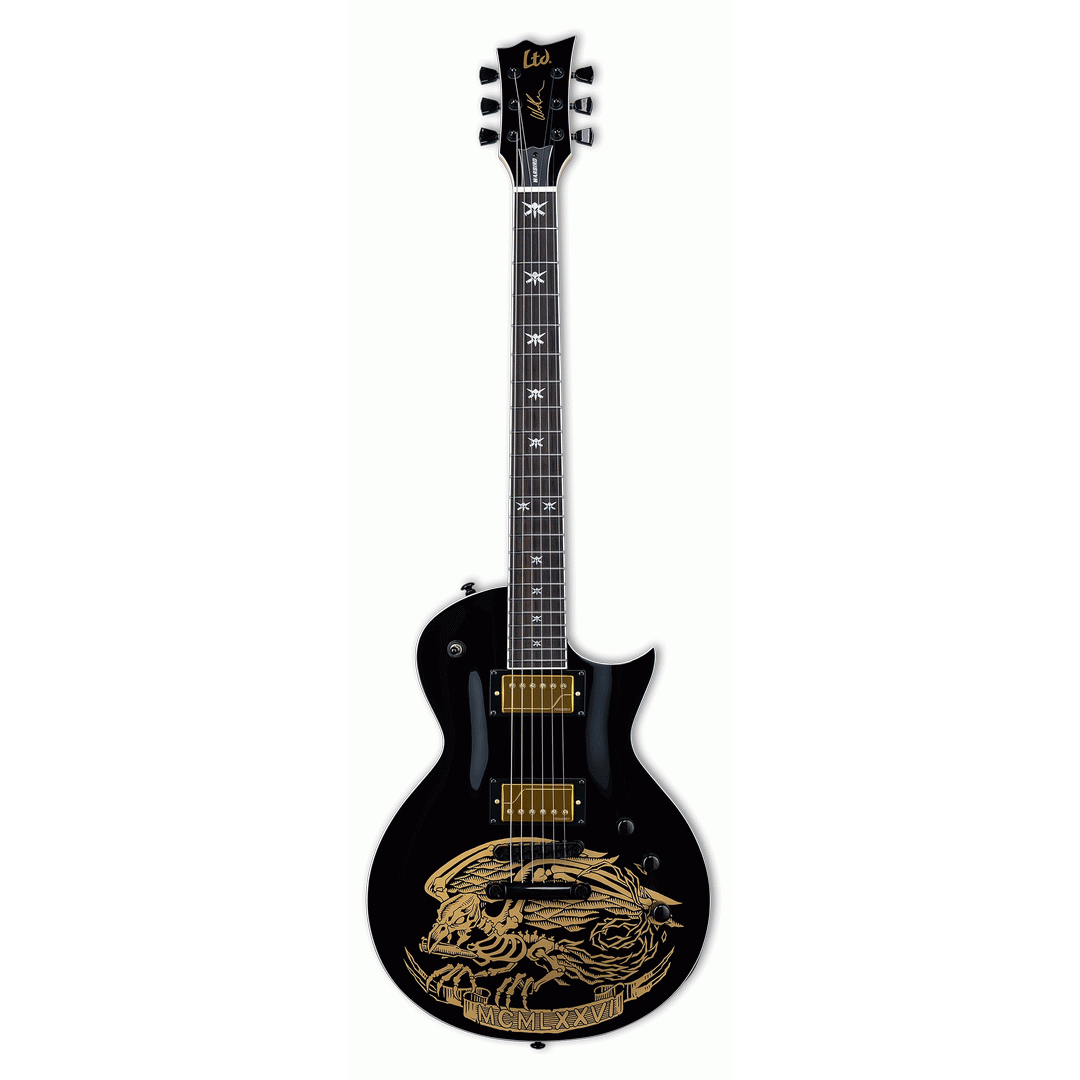 ESP LTD WILL ADLER SIGNATURE BLACK & GOLD - ESP