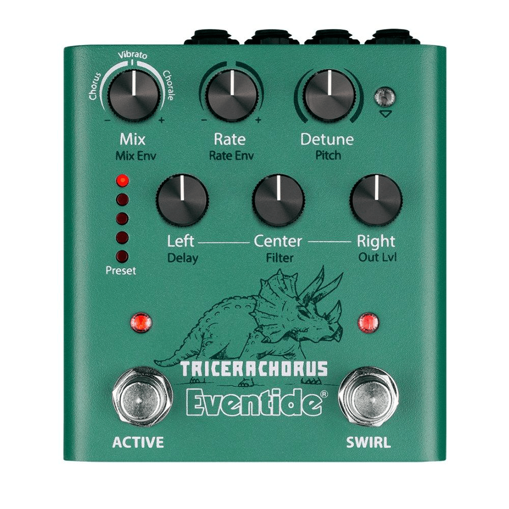 Eventide TriceraChorus BBD - STyle Tri - Stereo Chorus Pedal - EVENTIDE