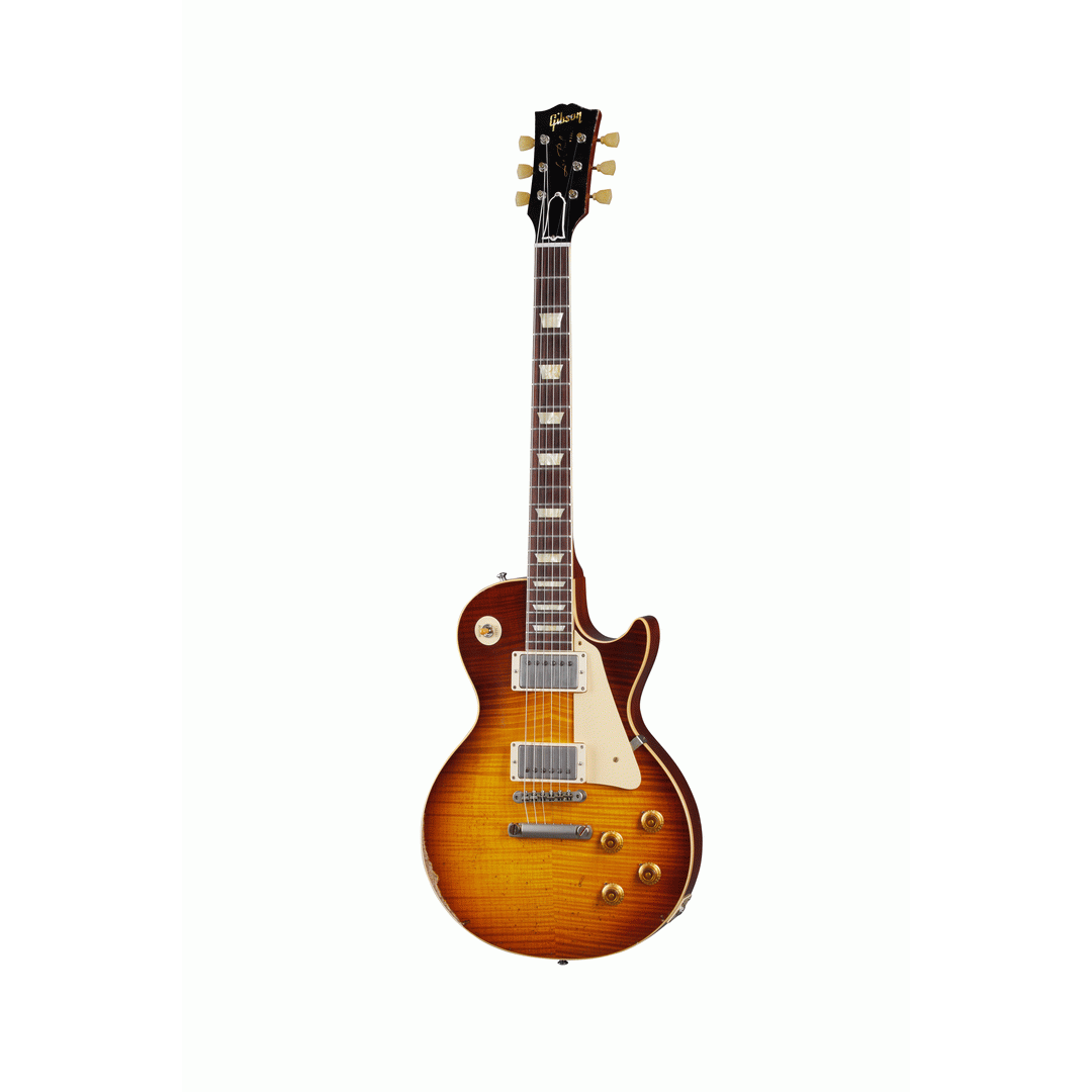 GIBSON 59 LES PAUL STD HVY AGED SLOW ICED TEA FD - GIBSONCUST