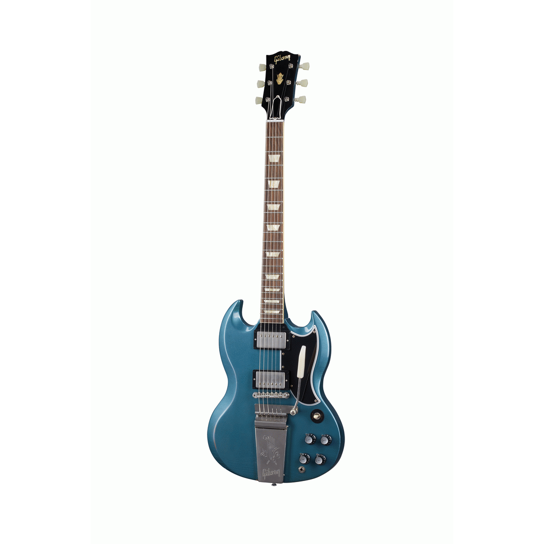 GIBSON 64 SG STD MAESTRO LT AGED PELHAM BLUE - GIBSONCUST