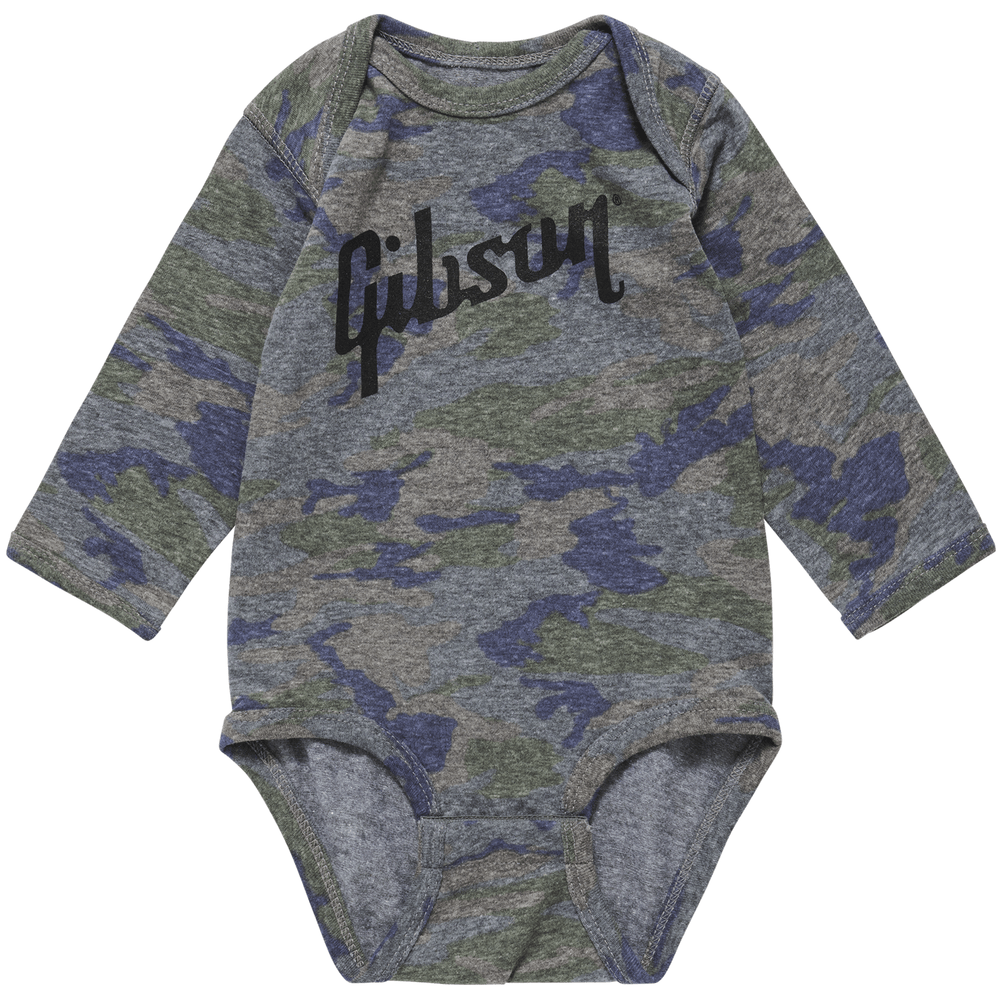 GIBSON CAMO BABY ONESIE (CAMO), 0/3M - GIBSON